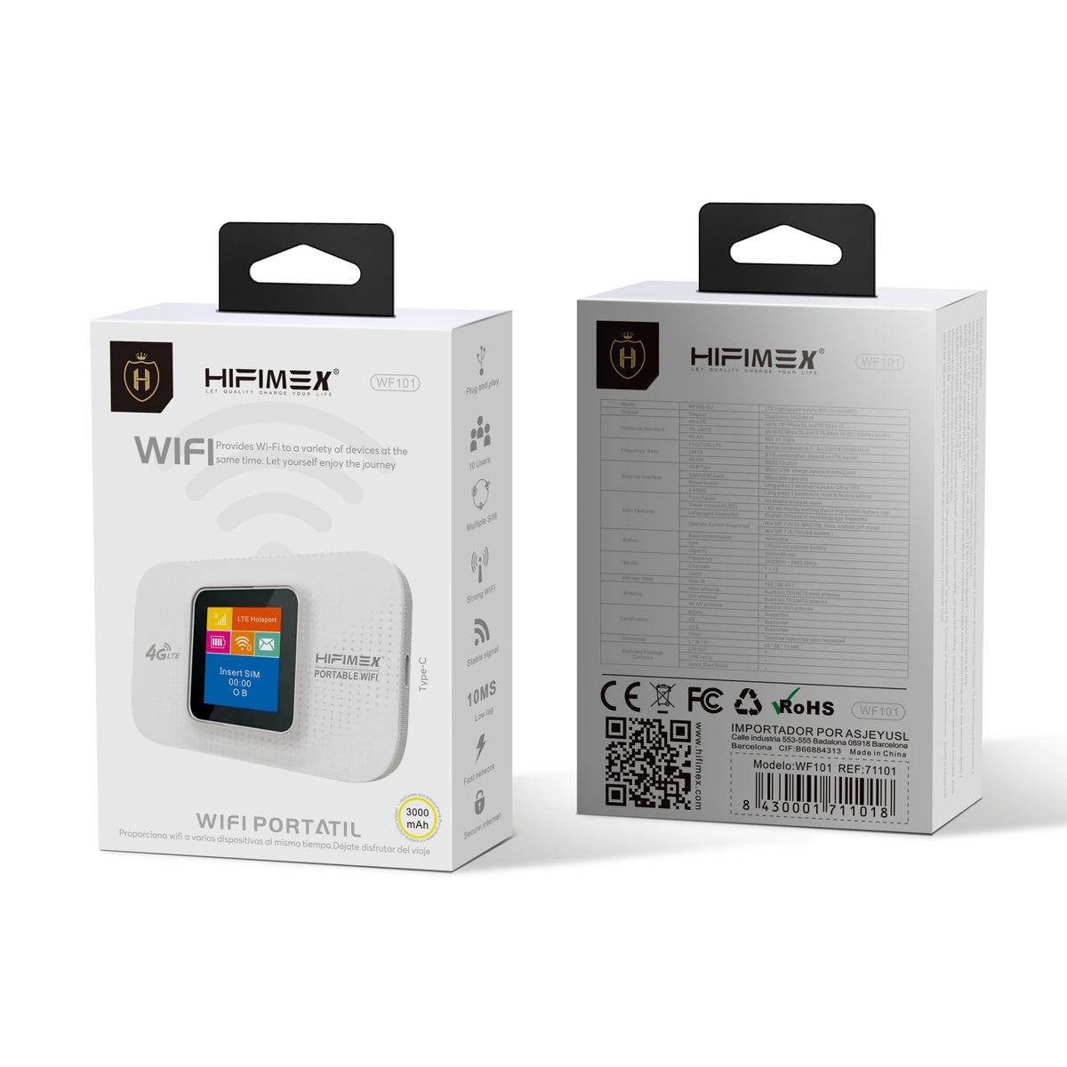 WIFI Portatil(WF101)