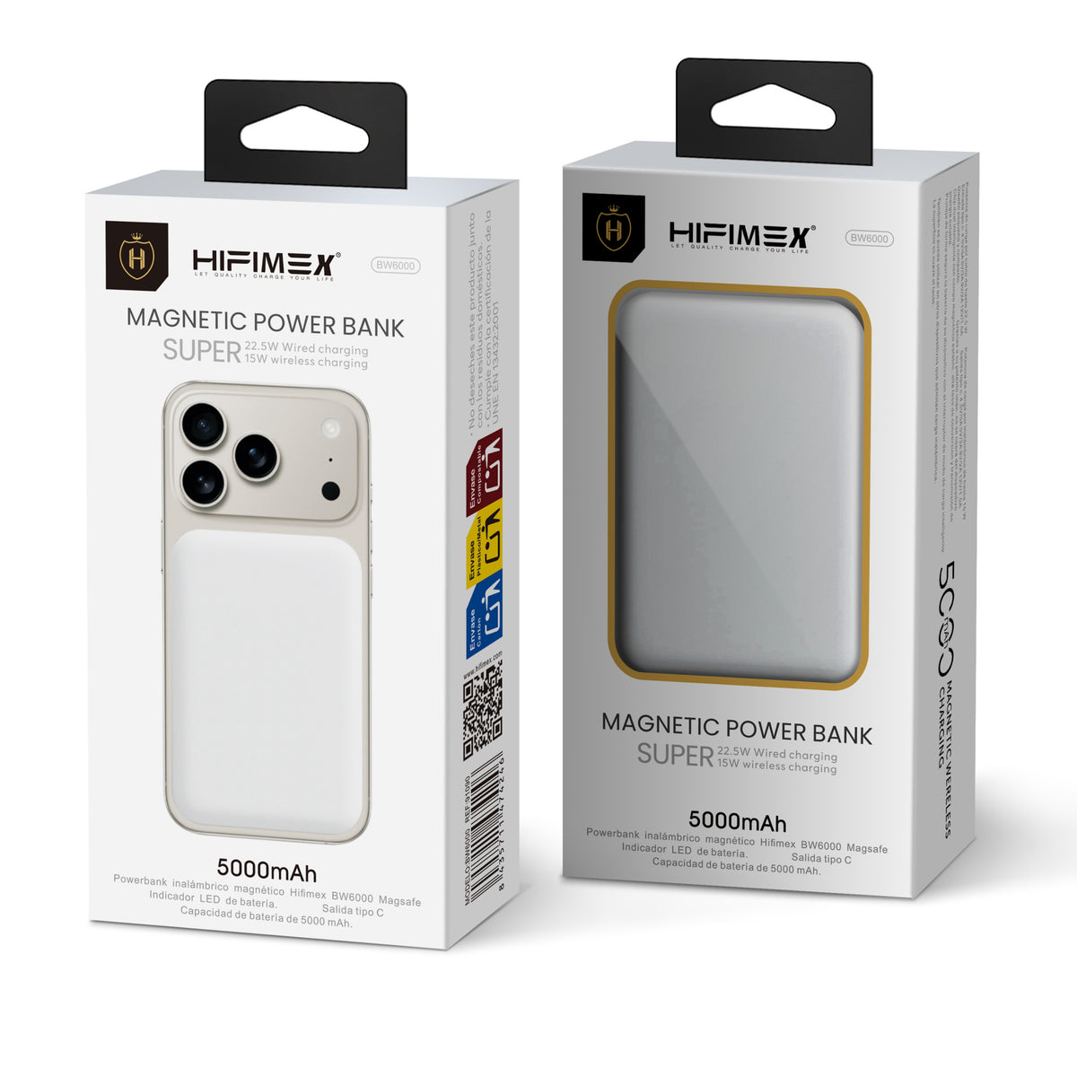 Carga 22.5W súper rápida