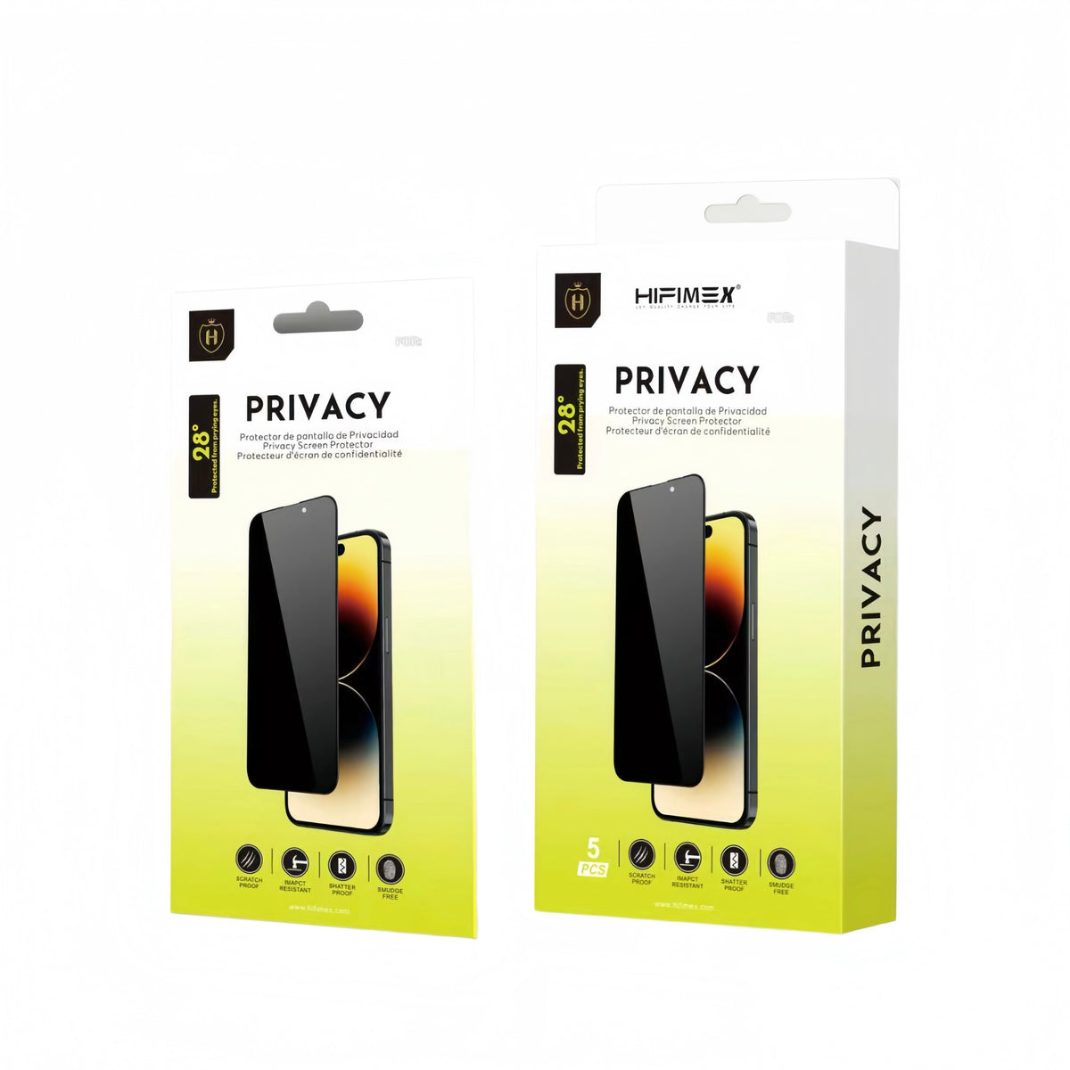 PRIVECY (P9010) Protector de pantalla de privacidad 5 uds. por caja