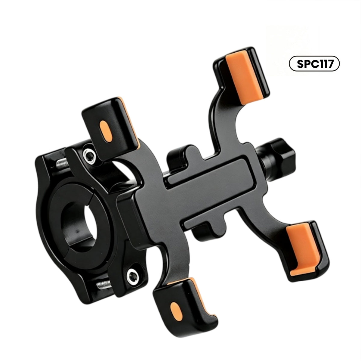 Soporte para teléfono（SPC117) de bicicleta y motocicleta de aluminio
