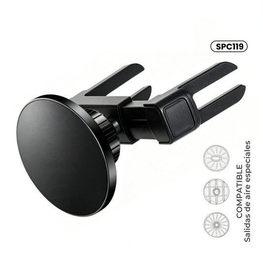 Soporte magnético para coche (SPC119) Diseñado especialmente para salidas de aire especiales