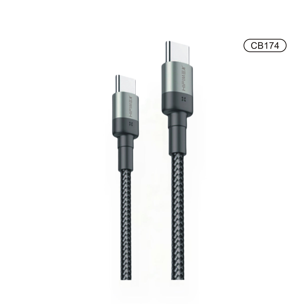66W  Cable tipo C a C (CB174)-blanco-fondo