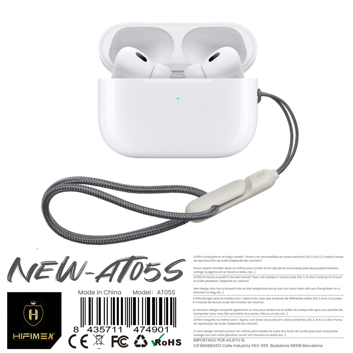 Auriculares (AT05S)-HIFIMEX