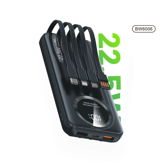 Batería portátil 4 en 1 con capacidad de 10000mAh