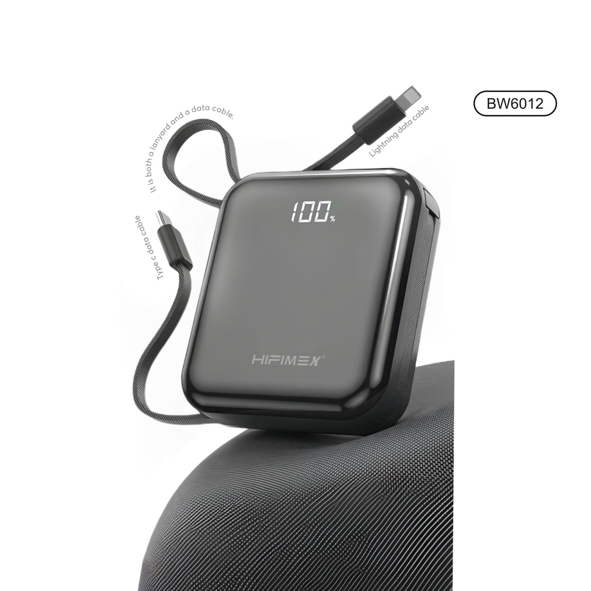 La carga súper rápida de 22,5w,tipo c y un de datos lightning